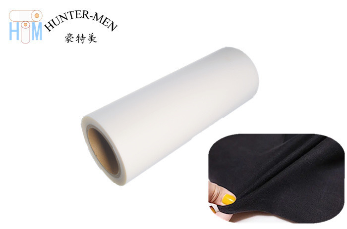 SGS ISO9001 Hot Melt Adhesive Film For Textile Fabric 100M/ Roll