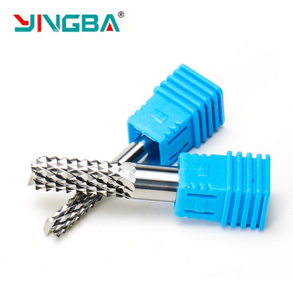 Carbide Tungsten PCB Cnc Corn Teeth Milling Cutter CNC Router Bits Circuit Boards Carbon Fibre Cutting Tools