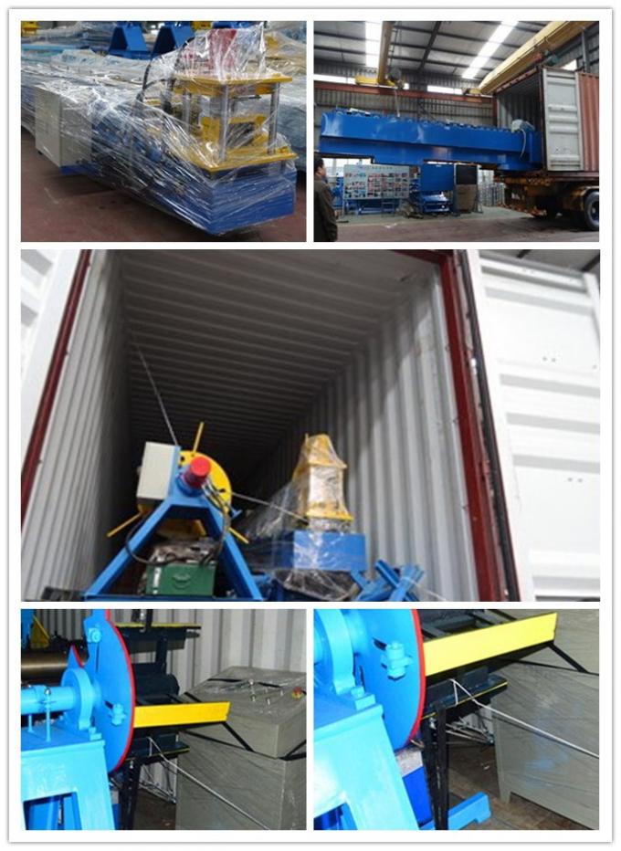 square and round metal downspout roll forming machine / steel downpipe roll forming machine