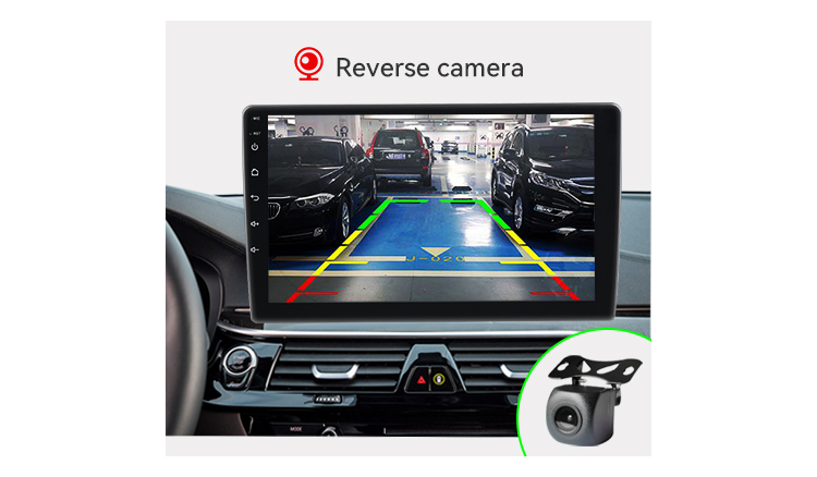 9 Inch Double Din Android Car Stereo 4 Core Wifi Multimedia GPS