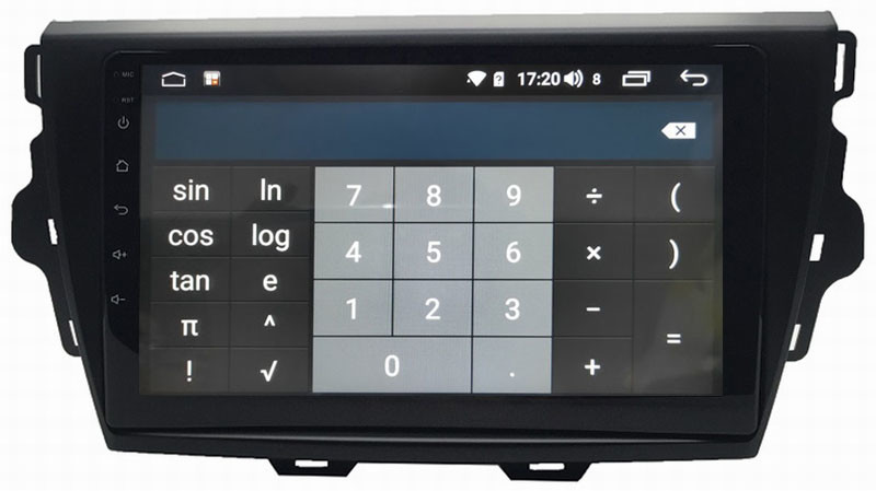 Ouchuangbo GPS navigation audio radio for Great Wall C30 support BT MP3 mirror link android 8.1 OS 4+64
