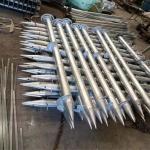 0.217" Tube Thickness Commercial Helical Piles Screw Pile Foundations with