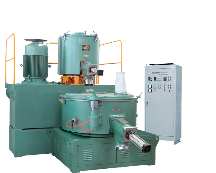 Industrial PVC Mixer Machine High Throughput Rates Compact New Design
