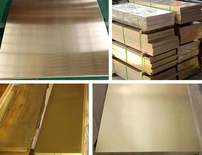 H62 Yellow Antique Metal Brass Sheet For Decoration 1mm 2mm 3mm 4mm
