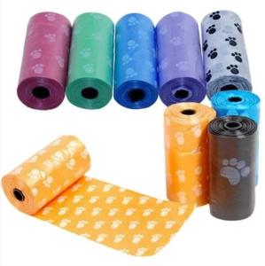 China PLA Compostable Pet Waste Bags Biodegradable 200 Micron wholesale