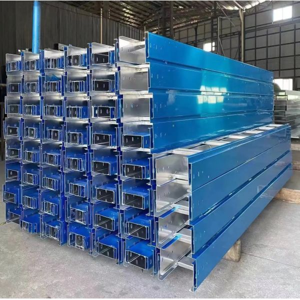 Open Structure Wire Mesh Stainless Steel Cable Ladder For Industrial Heat Dissipation Convenient Cabling