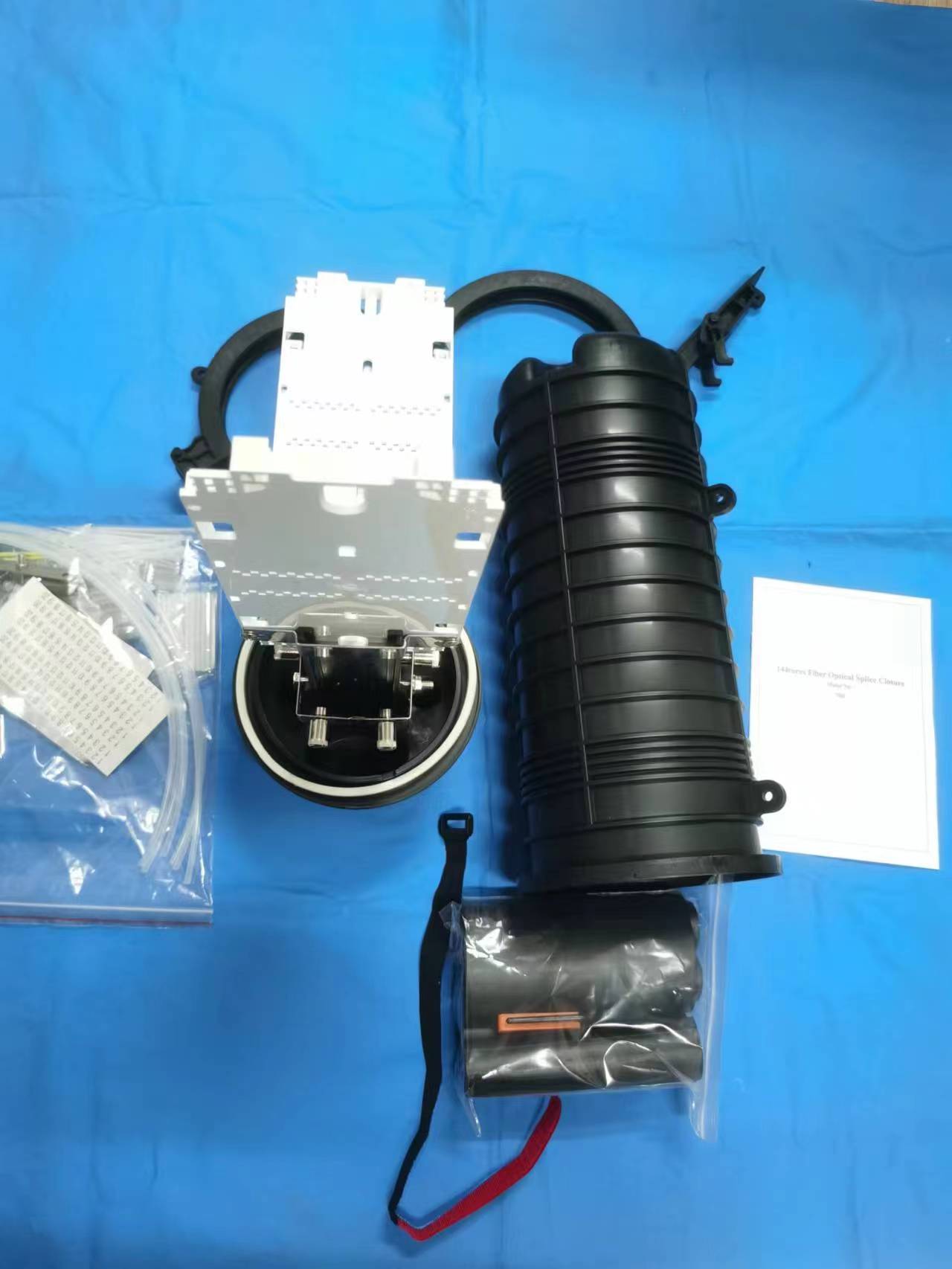 FTTH Outdoor Indoor Waterproof IP68 Fiber Splice Box Dome Closure for 144 Cores Network