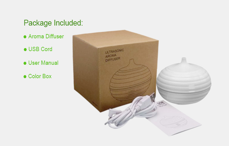 Fragrance Bamboo Essential Oil Aroma Diffuser Mini Ultrasonic