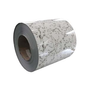 China Marble Pattern Texture Prepainted Galvalume Steel Coil wholesale