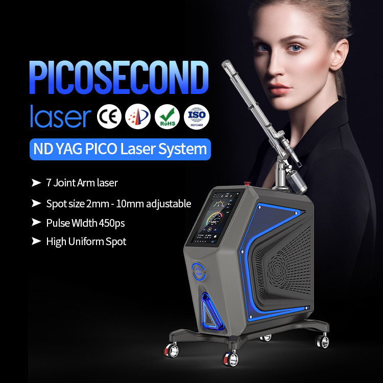 Touch Screen Control System Q Switched Nd Yag Laser for Vascular Lesion Treatment