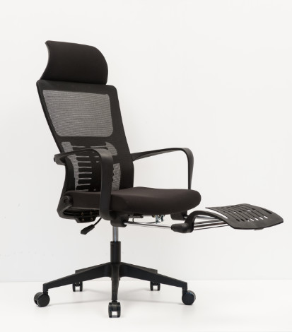 Black Extra Large Armchair , Desk 1205mm Adjustable Armchair DIOUS