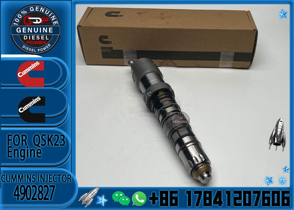 QSK23 QSK60 Diesel Engine Common Rail Fuel Injector 4902827 4062090 4077076 for cummins