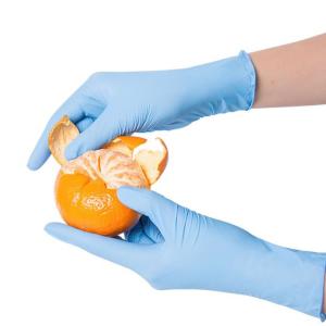 China Medical Latex Sterile 12pcs/Bag Disposable Exam Gloves Rarely Causes Allergies wholesale