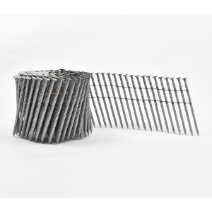 China 2.5mm*63mm Flat Head Hot Dipped Coil Nails Screw Shank Coil Siding Nails wholesale