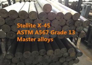 China Stellite X-45 Bars / Rings Special Alloys For Aerospace And Defense Thermal Shock Resistance wholesale