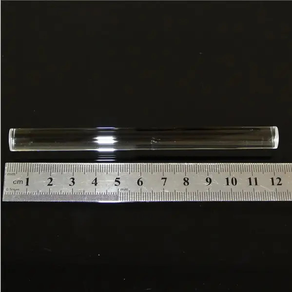 High Precision Optical Glass Borosilicate Light Guide Rod High Light Transmission Glass