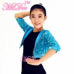 Sequins Hoodies Hip Hop Dance Costumes Jacket Street Dance Costumes Performance
