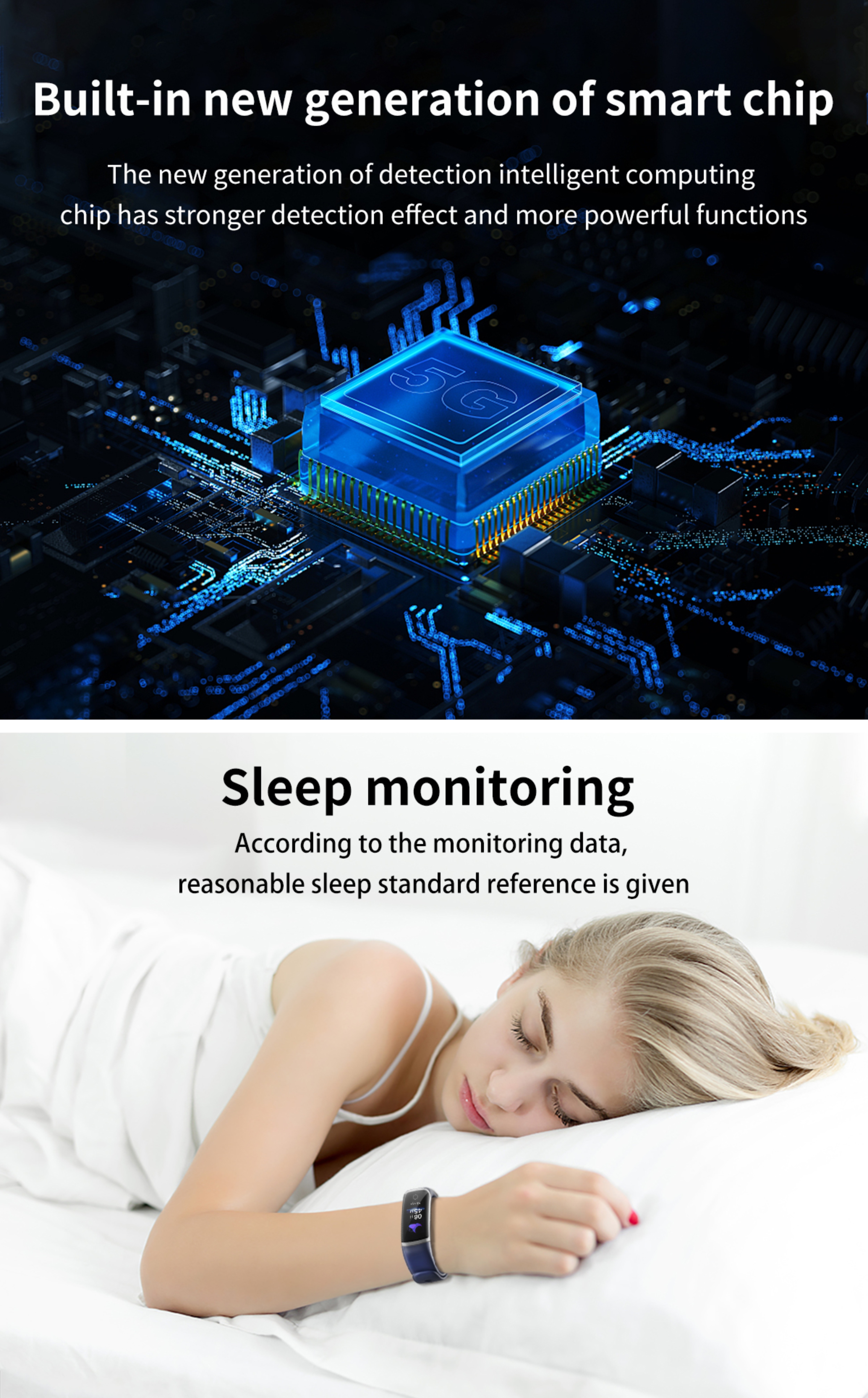 IT114 Heart Rate Smartwatch 0.96 Inch 80*160 Step Counter Smartwatch Health Exercise Broadcast Sleep