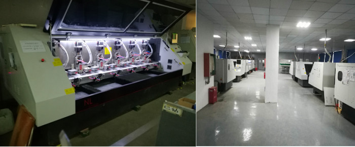 6 Spindle CNC PCB Drilling Machine , 160k-180krpm Automatic Drilling Machine