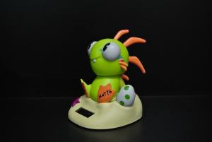 China Lovely Style Solar Small Electronic Toys , Electronic Animal Toys Shake Head 10CM wholesale