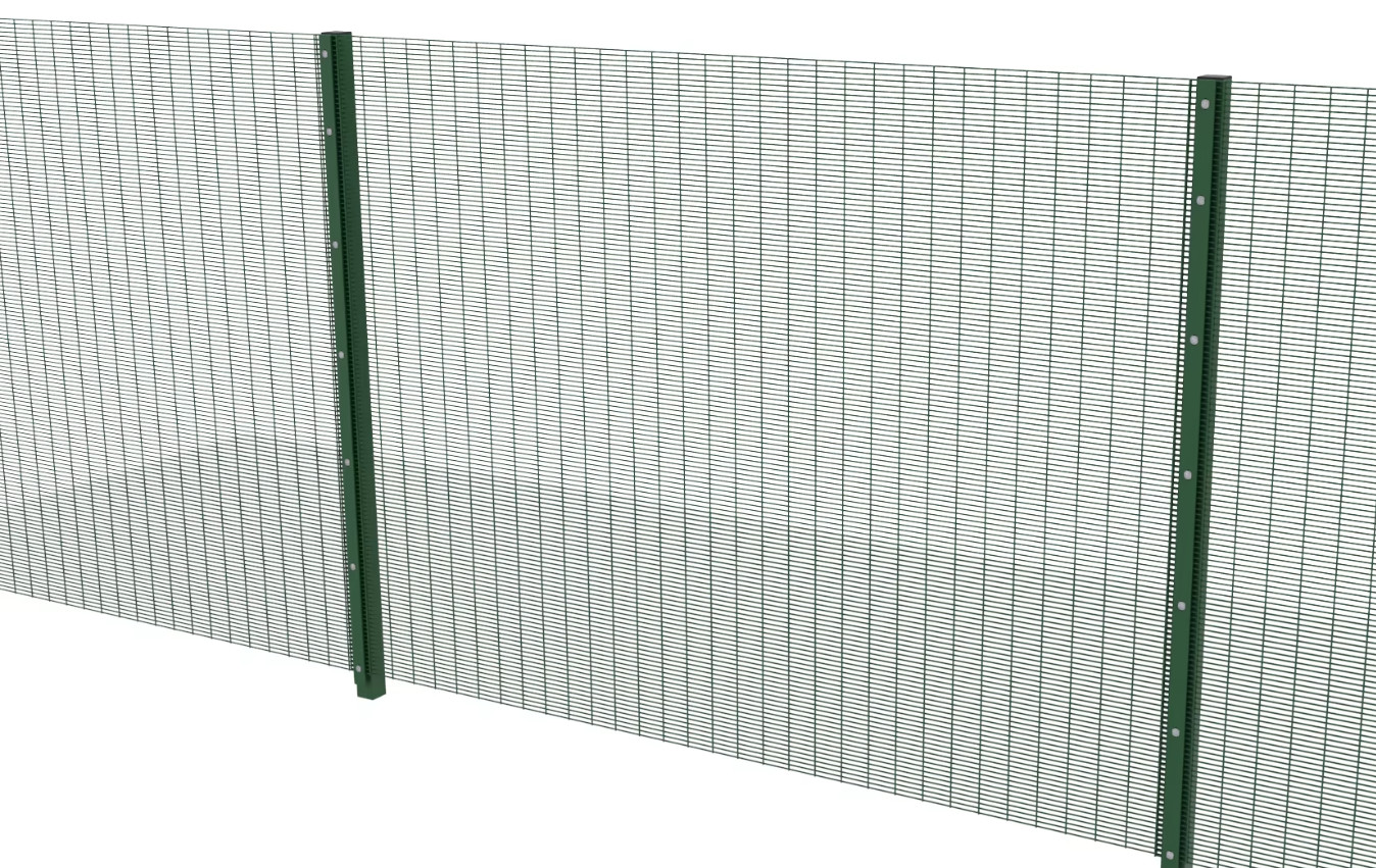 Galvanized Anti Theft Anti Cut 358 Mesh Fencing Panels