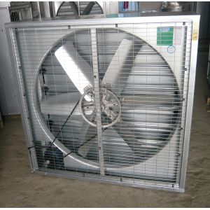 industry greenhouse pig house poultry house wall mounted metal belt driven exhaust fan with good price
