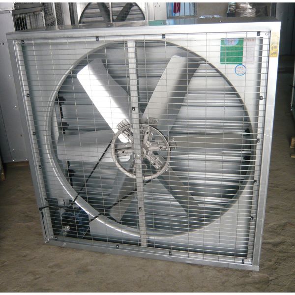 Quality industry greenhouse pig house poultry house wall mounted metal belt driven exhaust fan with good price for sale