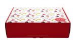 Popular cartoon gift paper box Kraft Paper Box Corrosion Resistant