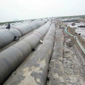 High Strength PP Multifilament Woven Geotextile Dewatering geotubes For