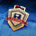 Marathon Metal Medal For Occasions And Events Metal Lapel Pin Fading Resistant
