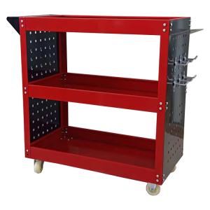 China Garage Metal Crs Plate Workshop Tool Trolley Cart wholesale