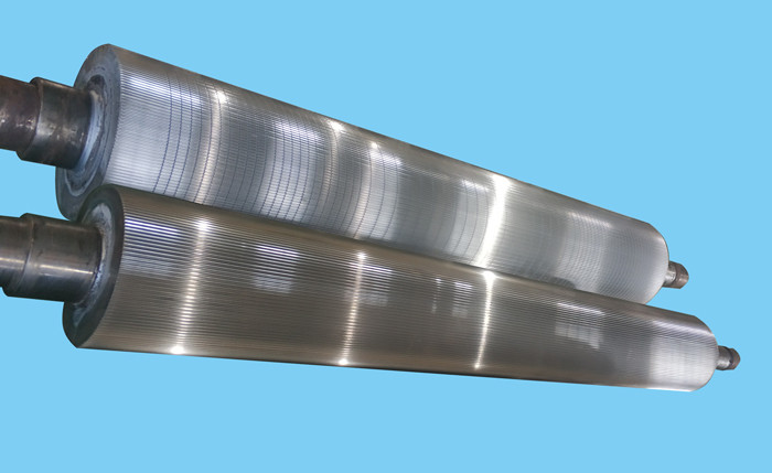 B Flute Hard Chrome Traditional Corrugating Roll