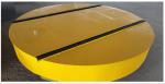 Heavy Duty Turntable Material Transfer Cart Load Capacity 1000kg-50000kg