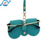 Custom Logo Estuches Para Gafas Pu Leather Sunglasses Case Unisex