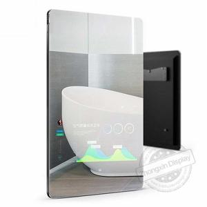 China Wall Mounted Android Wifi Smart Magic Mirror Fitness Digital Signage 50inch wholesale