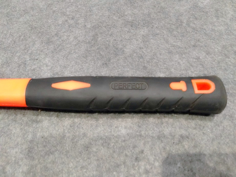 Ball pein hammer(XL0051-2) with polishing surface, colors rubber handle, durable quality and good price