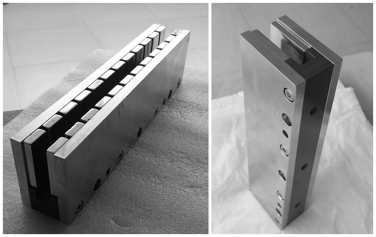 20-500 Degree Electric Motor Permanent Magnet , NdFeB Linear Motor Magnet Assembly