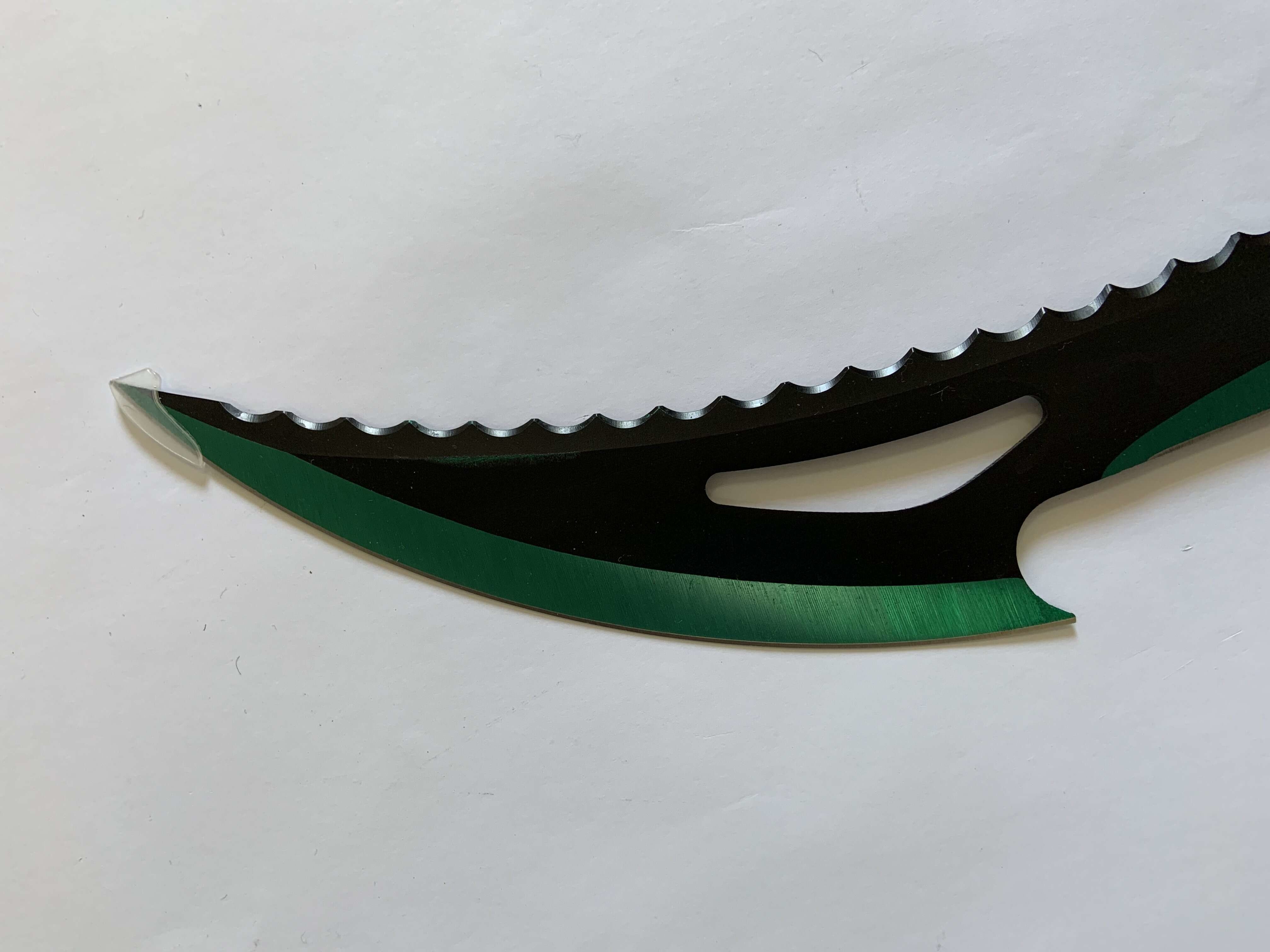 ODM OEM Outdoor Hercules Stainless Steel Hunting Knife Black Handle 26in