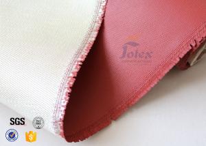 China 0.8mm High Silica Cloth High Temperature Silicone Coated Fiberglass wholesale