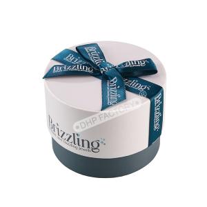 China Round Custom Paper Jewelry Boxes Cardboard Ring Box Personalized wholesale
