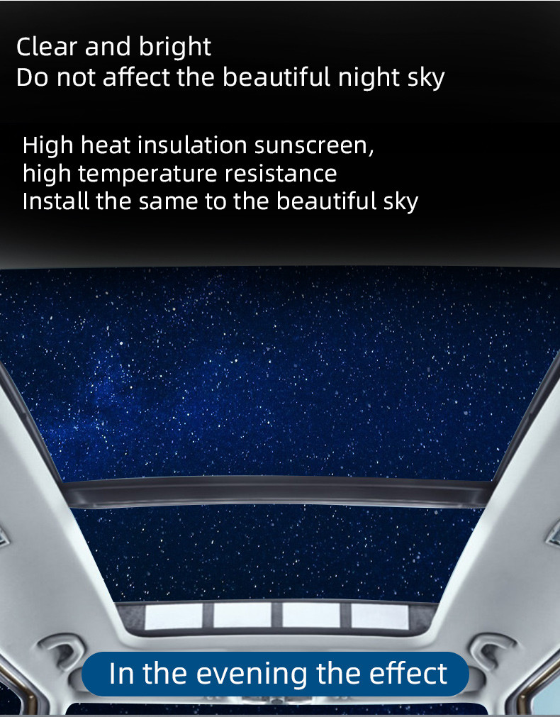 Explosion-proof Protective TPU Sunroof PPF Auto Windshield Glass Window Tint Solar Film Car Roof Skylight Film