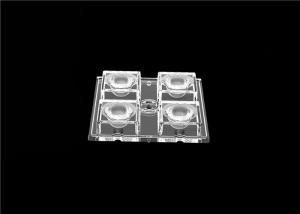 China Multi Optics LED Bulb Lens 4 In 1 Working Temperature ≤90℃ For Flood Lamp wholesale