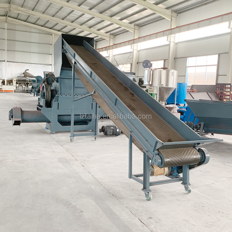 Mini Crushing Washing Drying Plastic Recycling Machine Automatic