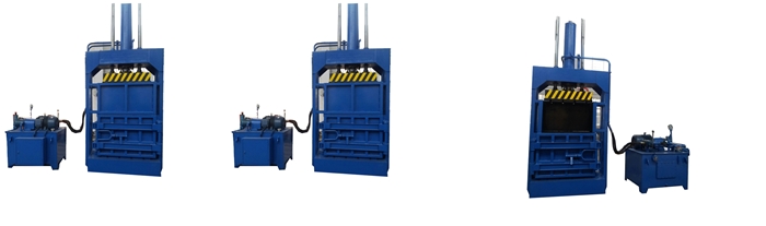 Vertical Waste Cardboards Baler