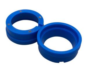 China Blue Small 0.005mm CNC Machined Plastic Parts wholesale