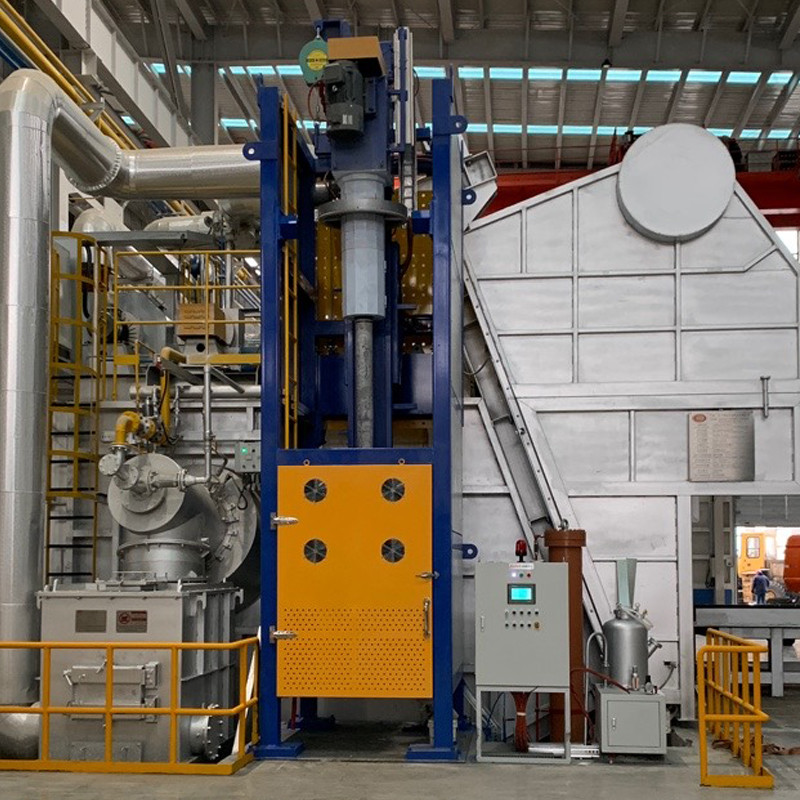 Adjustable Aluminum Refining Degassing Machine With Refined Gas Pressure MPa From 0.1 To 0.6 And Particle Size Mm ≤5