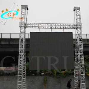 China 6082 T6 Aluminum LED Screen Truss For Concert wholesale