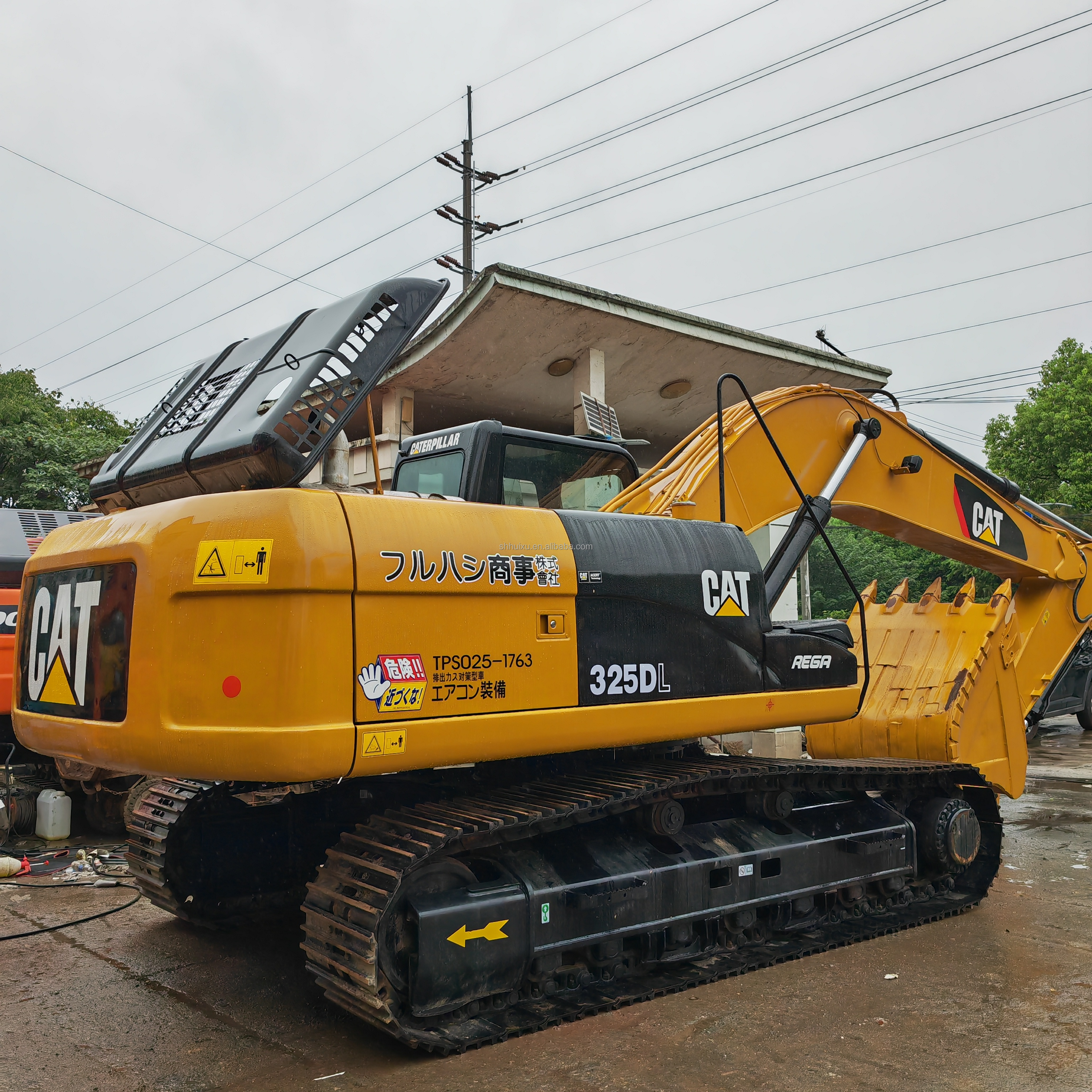 Used excavator Caterpillar CAT325DL 320DL 330D 308E 305.5E / secondhand japan excavator engine in good condition