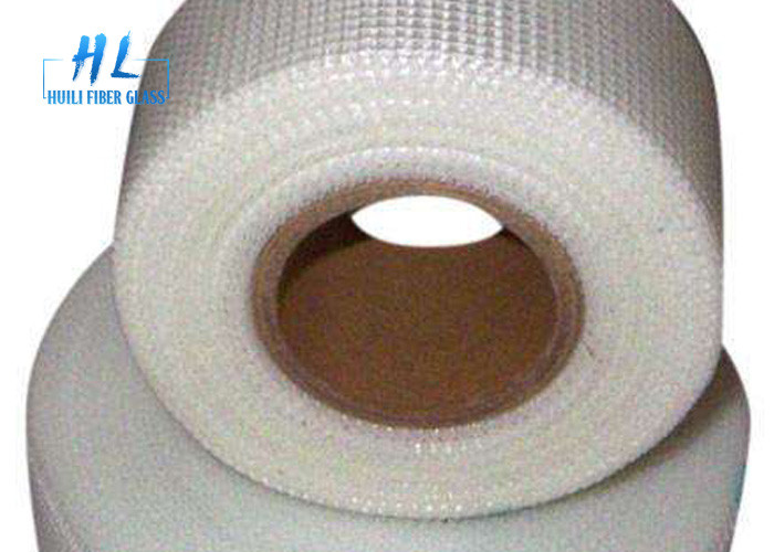 White Self Adhesive Fiberglass Tape No Bedding Mud Required Drywall Use