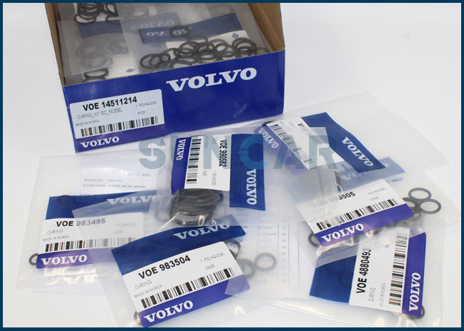 VOE14511214 VOE 14511214 14511214 O Ring Kit For Excavator SUNCARSUNCARVOLVO EC210 EC290